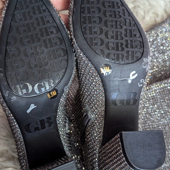 NWT Gianni Bini Queen Bee Rhinestone Over the Knee Boots - Picture 12 of 13